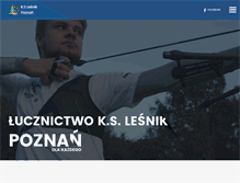 Tablet Screenshot of kslesnik.pl